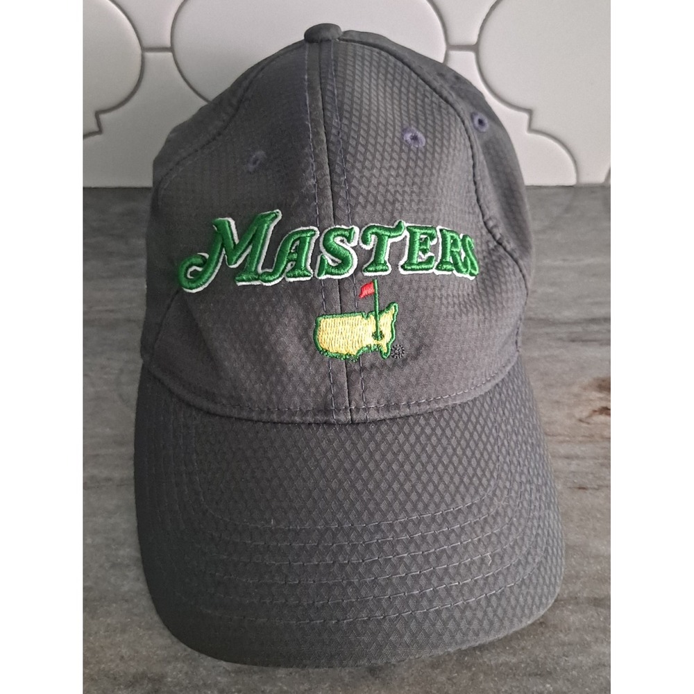 2017‎ MASTERS Golf Hat Augusta Ahead USA Grey Adjustable Strapback Cap